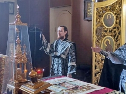 ЛИТУРГИЯ ПРЕЖДЕОСВЯЩЕННЫХ ДАРОВ В ДЕНЬ ПАМЯТИ СОРОКА МУЧЕНИКОВ СЕВАСТИЙСКИХ